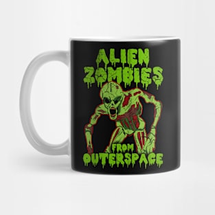 Halloween Alien Zombies From Outer Space Mug